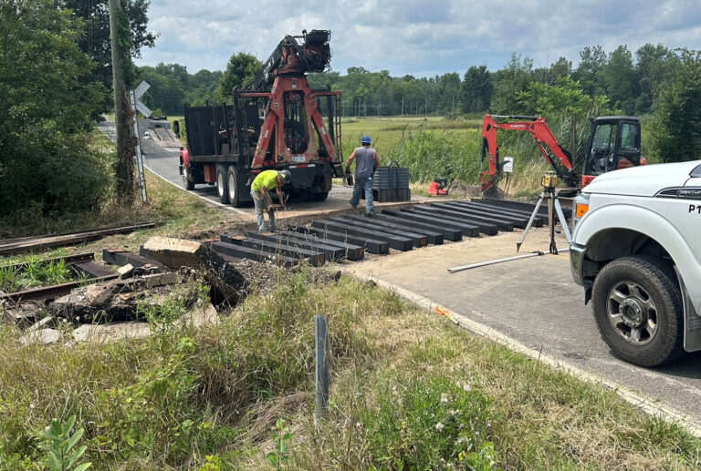 Railroad Track Crossing Relocation
