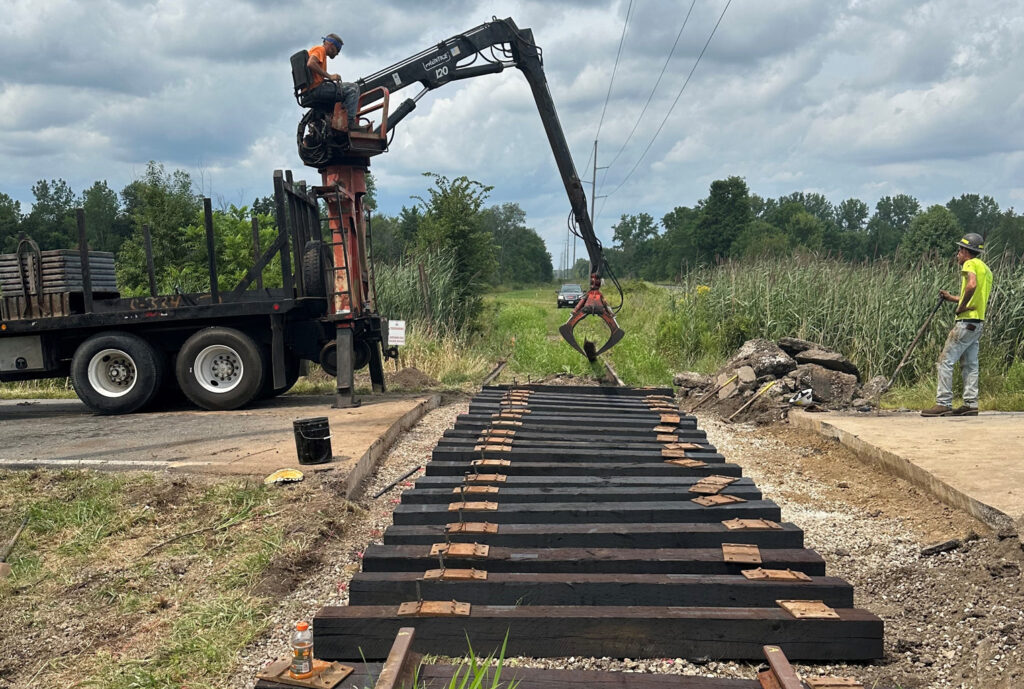Railroad Track Crossing Relocation