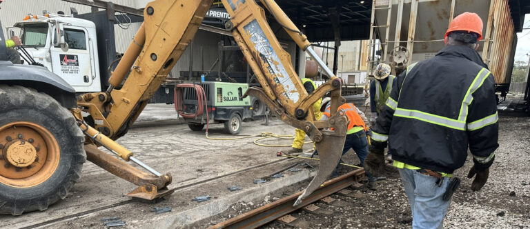 Rapid Emergency Rail Repair Restores Operations Quickly 